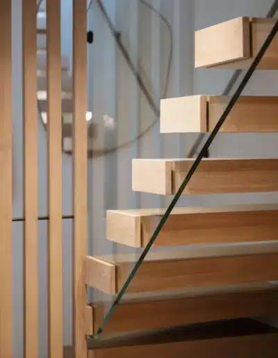 escalier en bois